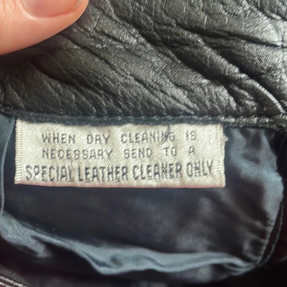 G3 (GIII) black leather mini skirt, good condition - Picture 4 of 6